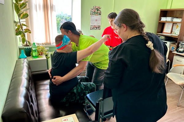 Сегодня мы принимали у себя студентов из социального дома «Филимонки».